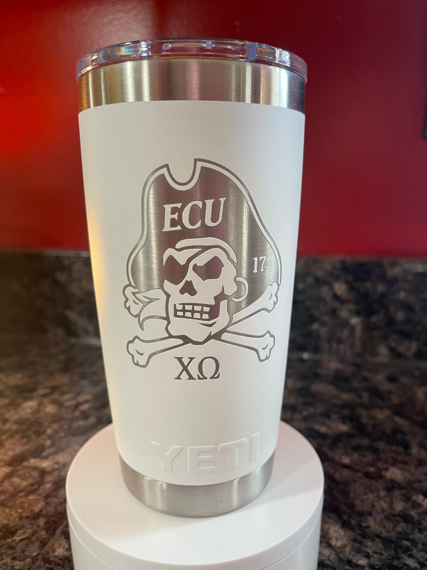 Logo 20 oz Yeti Rambler