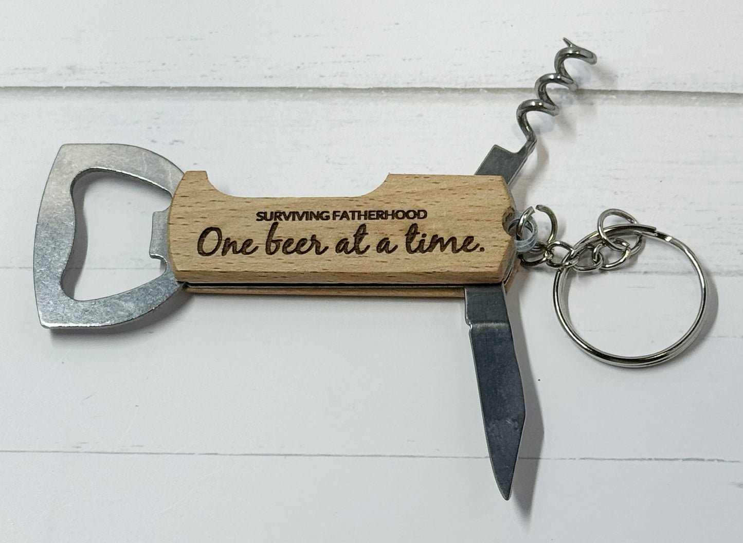Customized Bottle Opener Key Chain