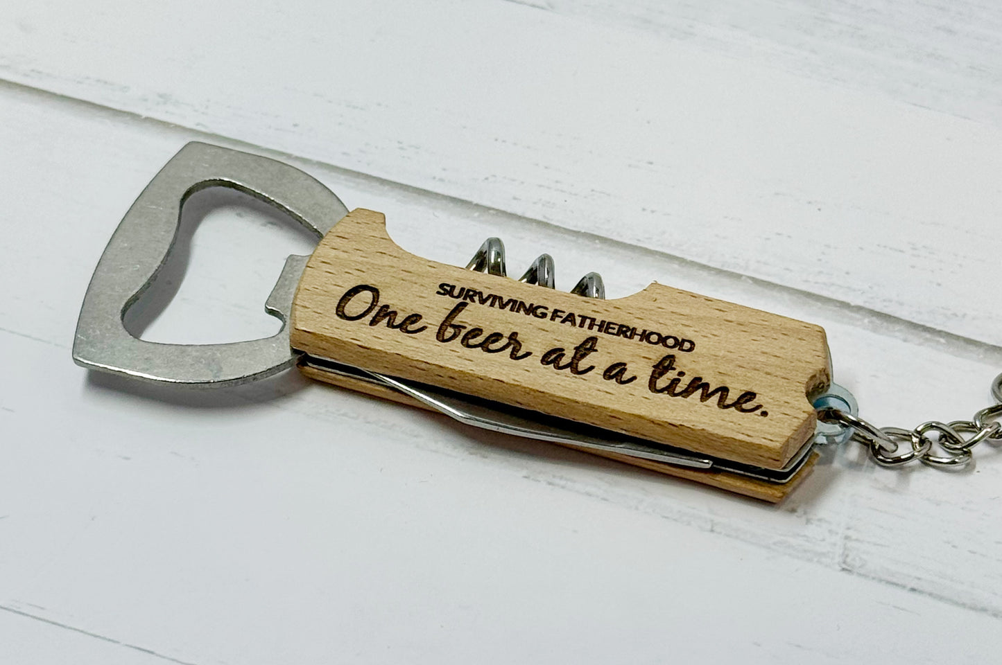 Customized Bottle Opener Key Chain