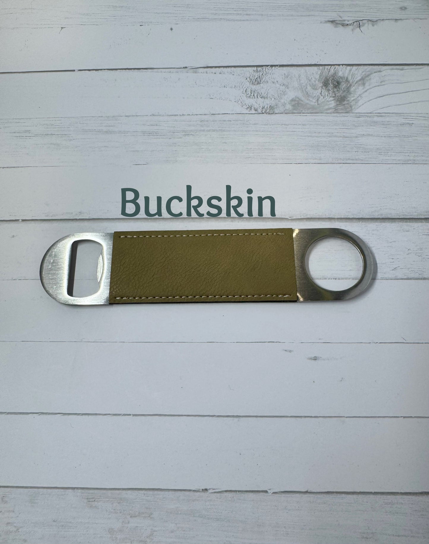 Dad Leather Bottle Opener