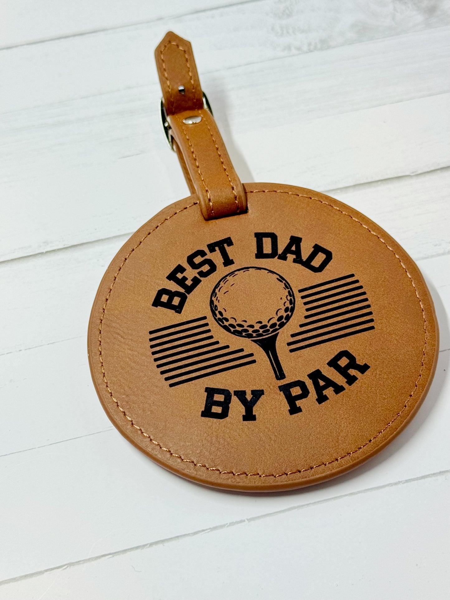 Best Dad By Par Golf Tee Holder