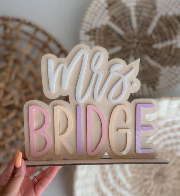 Personalized Teacher Desk Sign