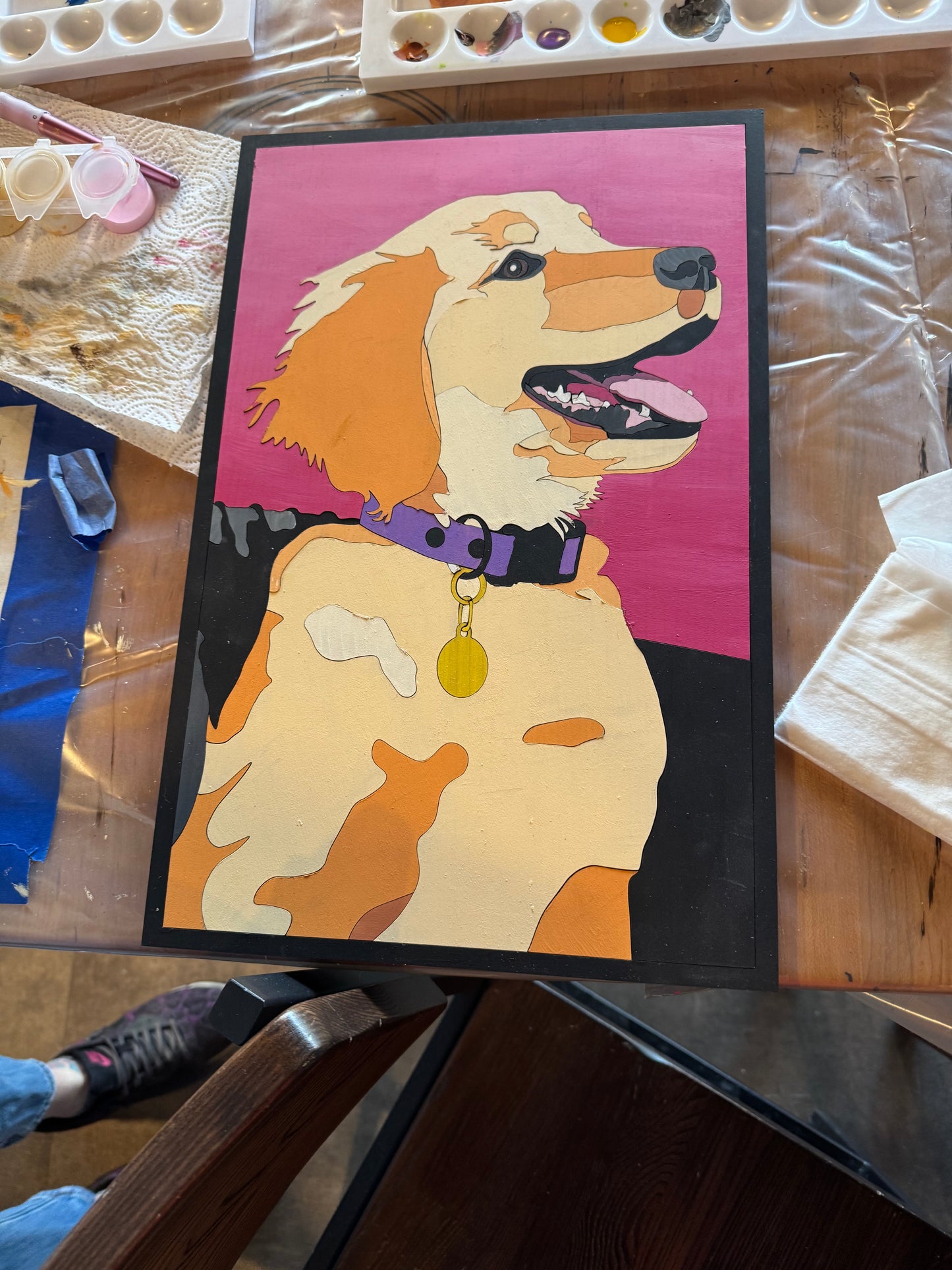 Pet Portrait DIY Kit - Paint Your Own Pet Keepsake