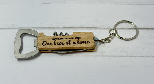 Customized Bottle Opener Key Chain