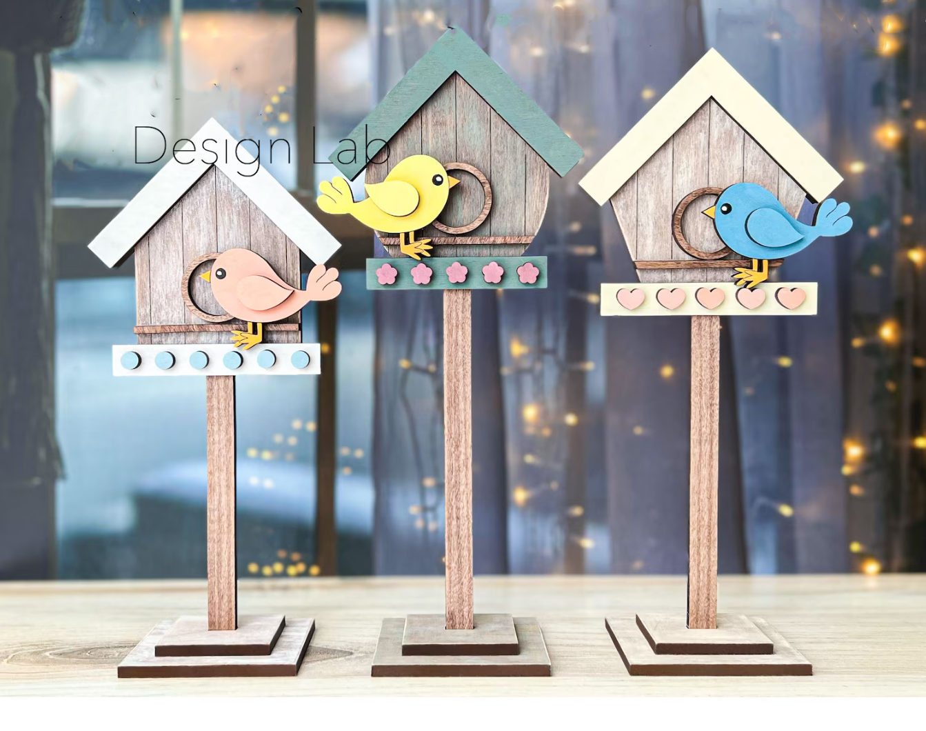 Bird Houses Set of 3